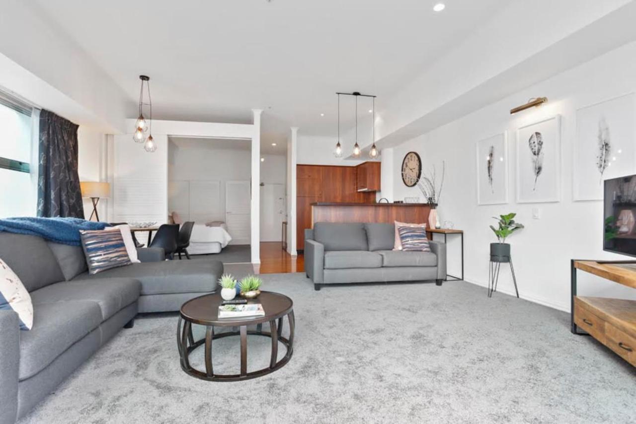 Chic 1 Bedroom Princess Wharf Apartment W/ Ac 오클랜드 외부 사진